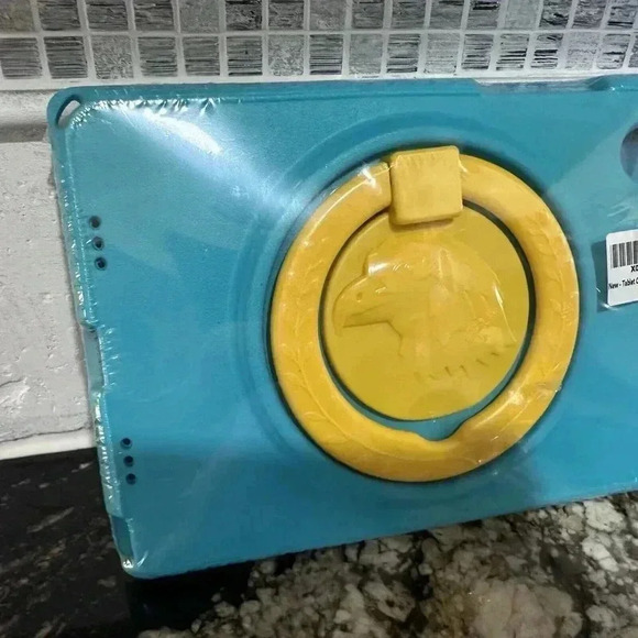 NEW CASE Amazon Fire HD 8 2020/HD 8 Plus 2022 Blue&Yellow Eagle Shockproof Kids! - Picture 9 of 15